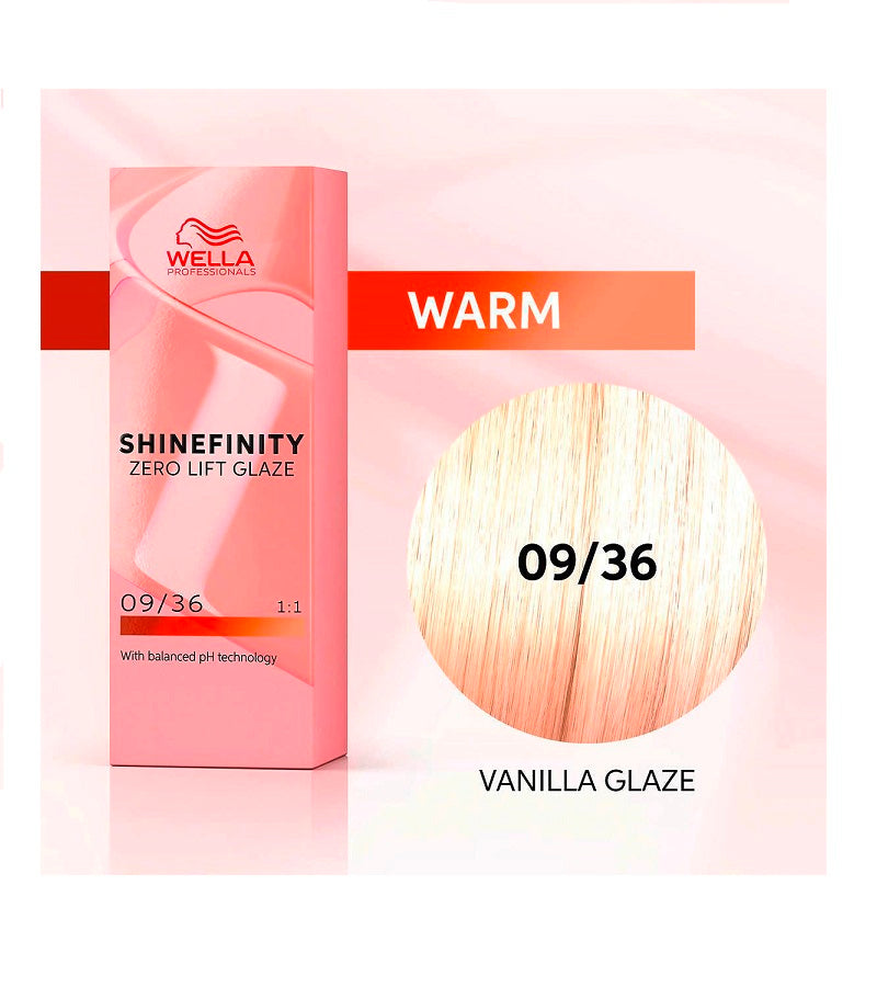 WELLA Professionals Shinefinity Glaze Professional Hair Dry - 38 Varieties