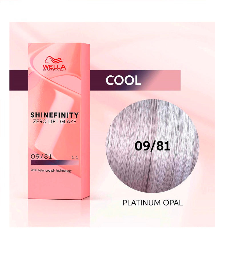 WELLA Professionals Shinefinity Glaze Professional Hair Dry - 38 Varieties