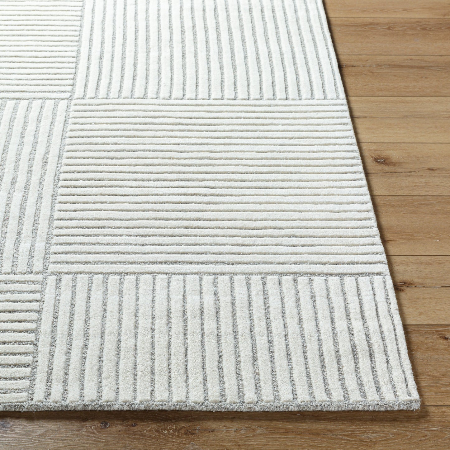 Brook BKO-2321 Rug- Gray, Cream