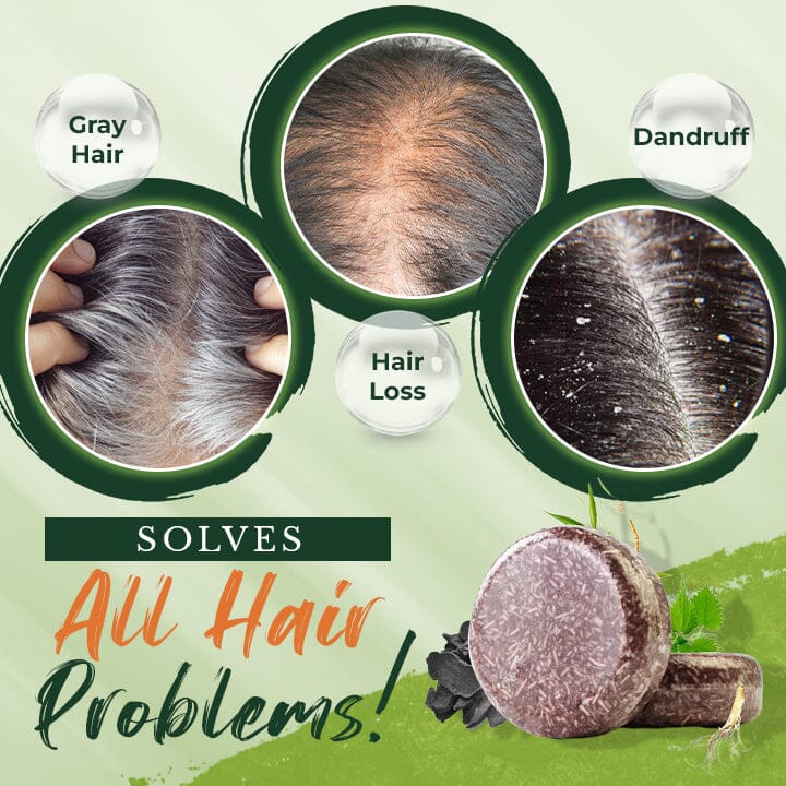 Handmade Hair Darkening Shampoo Bar