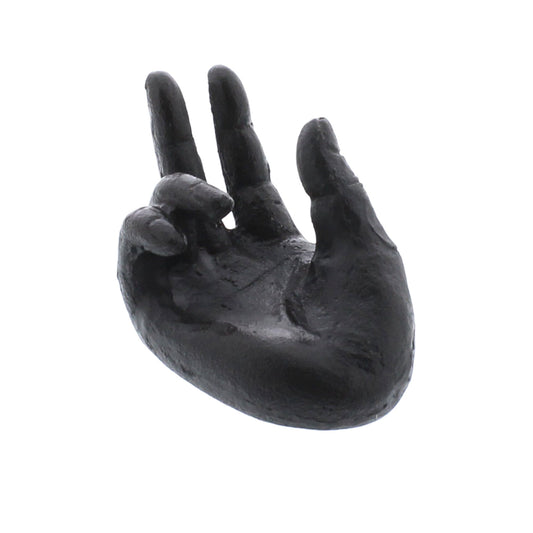 Single Hand Card Holder- Black