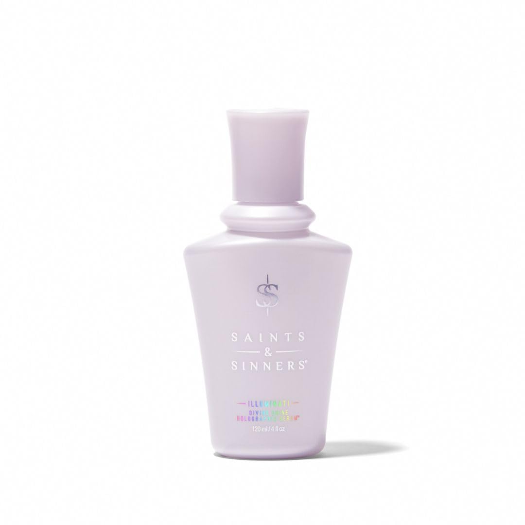 Saints & Sinners Award-Winning Illuminati Divine Shine Holographic Serum - Smoothing Hair Serum, Thermally & Environmentally Protects, Adds Shine