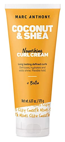 Marc Anthony Coconut Oil Curl Cream 5.9 Ounce (Pack of 6)