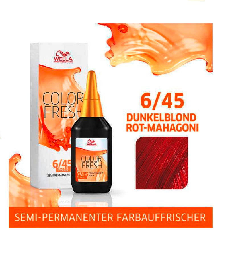 WELLA Color Fresh pH 6.5 Acid Semi-Permanent Hair Toners - 18 Varieties