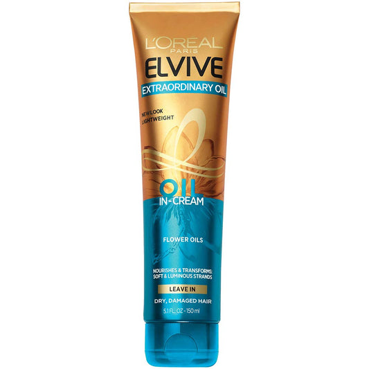 L'Oreal Advanced Extraordinary Transforming Oil In Cream Treatment, 5.1 Oz (Pack of 2)