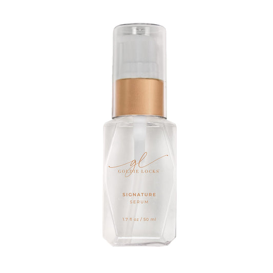 Goldie Locks Signature Serum | Hair Serum That Helps to Strengthen and Repair Damaged Hair | Luxuriously Lightweight | Gives Intense Nourishment and Shine | Protection From Heat & UV Rays, 1.7 Fl Oz