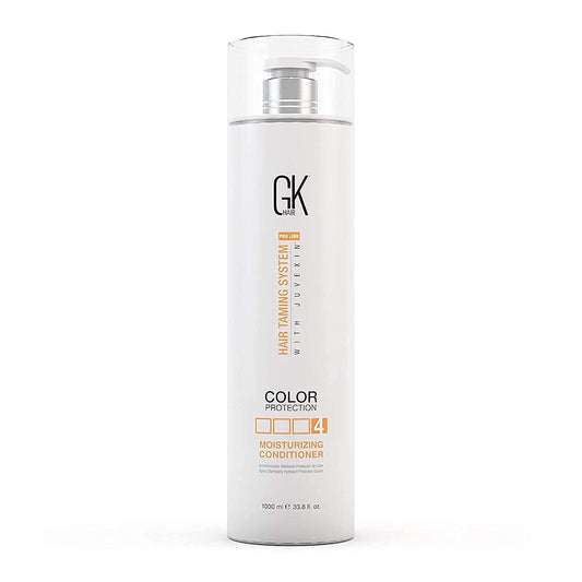 GK HAIR Global Keratin Moisturizing Conditioner (1000ml/33.8 Fl Oz)for Hydrating Color Protection Dry Damage Curly Frizzy Thinning Color Treated Hair Repair Organic Paraben Sulfate Free All Hair Types