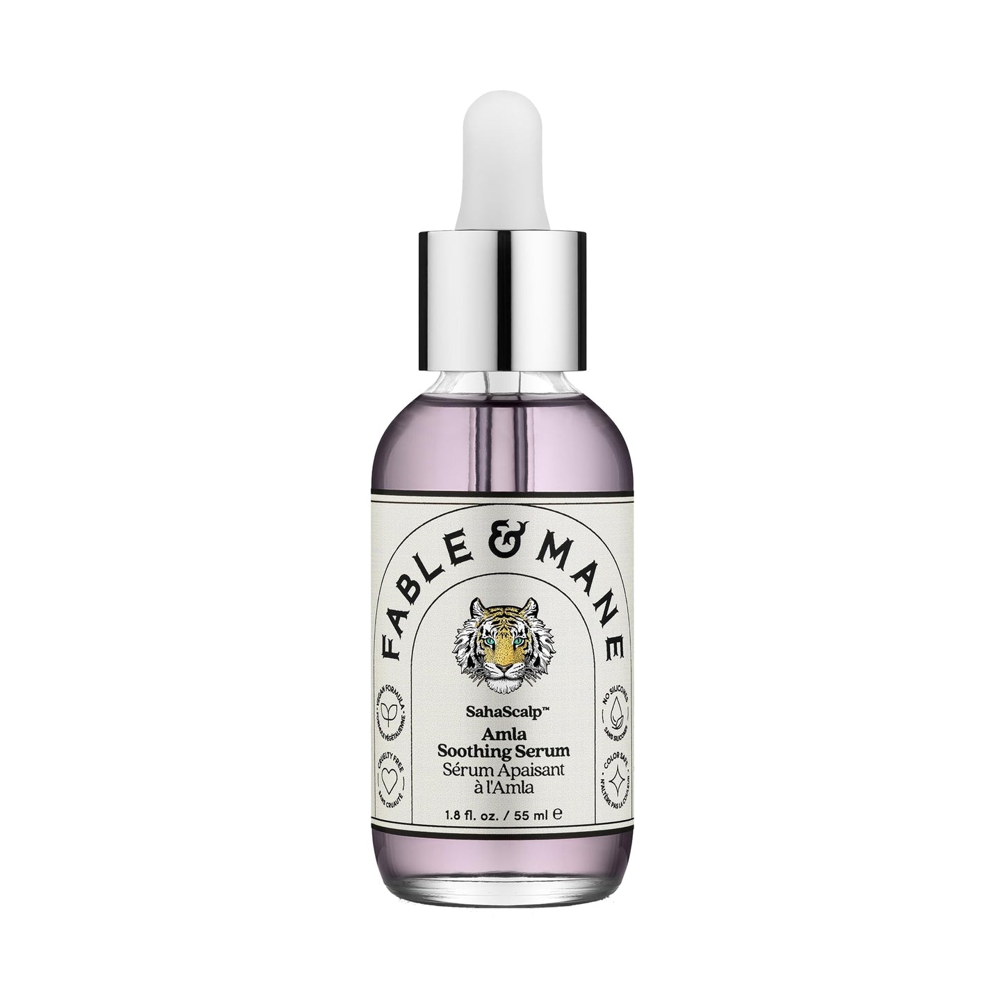 Fable & Mane SahaScalp Amla Soothing Scalp Serum. Itchy Scalp Treatment. Pre-Wash Scalp Oil. Indian Hair Oil/Hair Serum. Dry Scalp Oil Treatment for Hair - Genuine Fable and Mane Hair Oil. 1.8FL oz