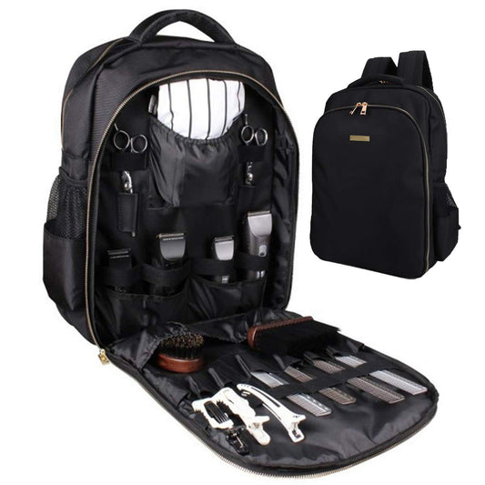 NADAENMF Barber Supplies Bag Organizer for Clippers and Supplies, Portable Clipper Bags and Cases for Men, Hairstylist Clipper Backpack for Barber Tools Storage Traveling Bag Case
