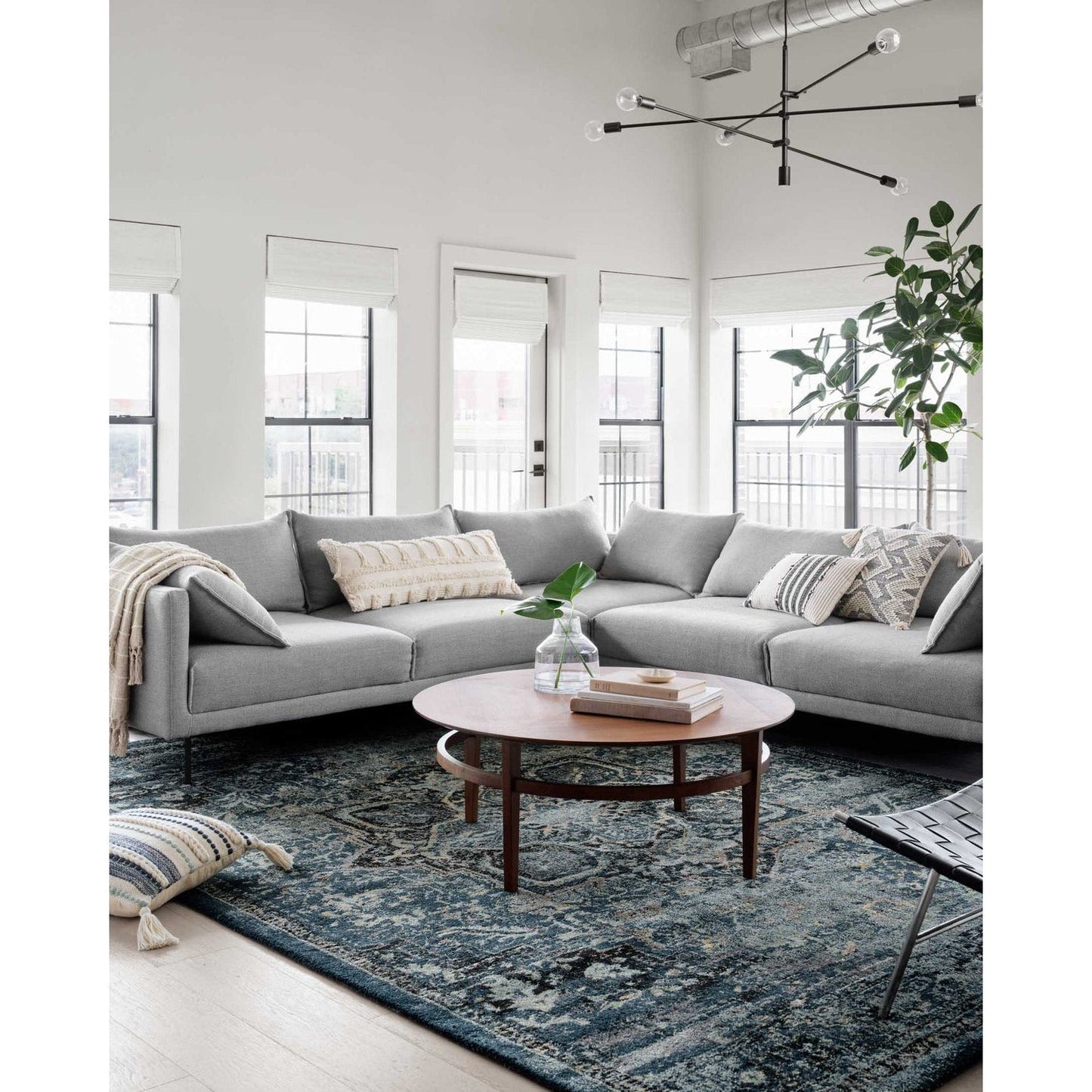 Magnolia Home James Ocean / Onyx Rug