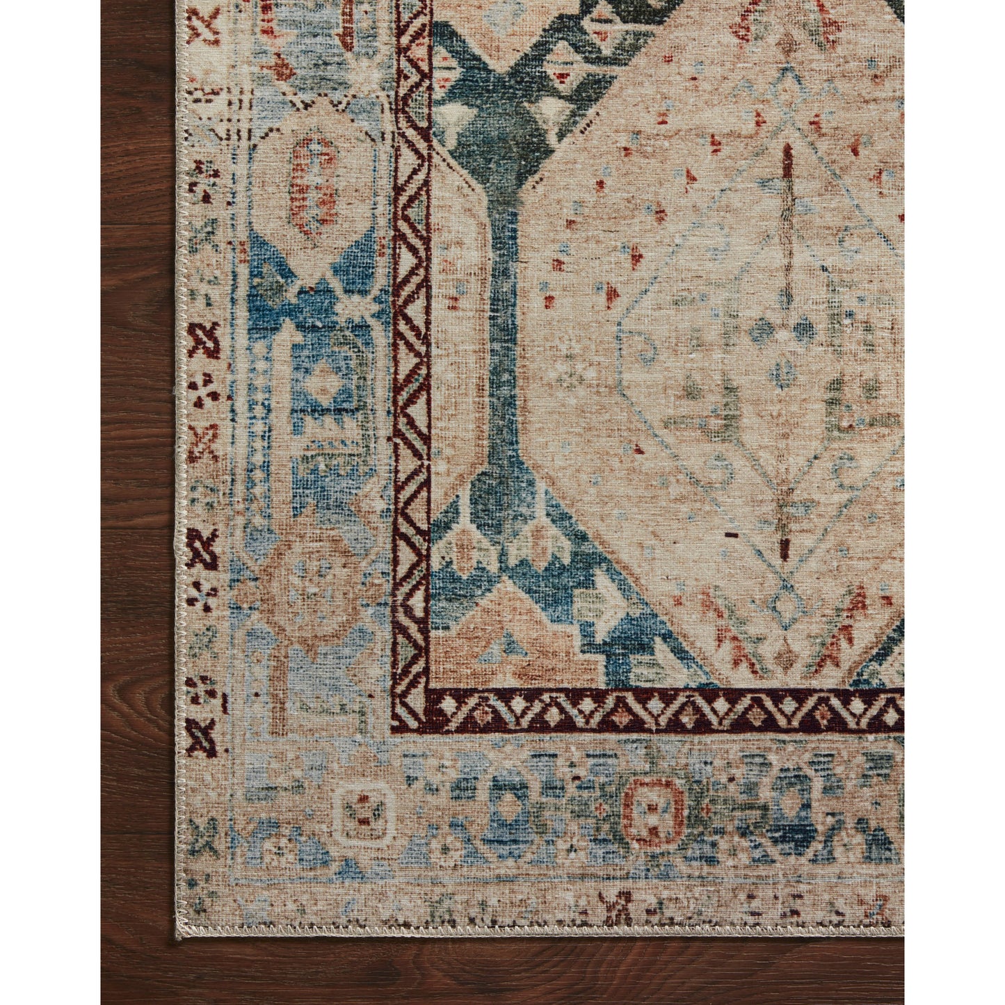 Magnolia Home Lenna Denim Sand Rug