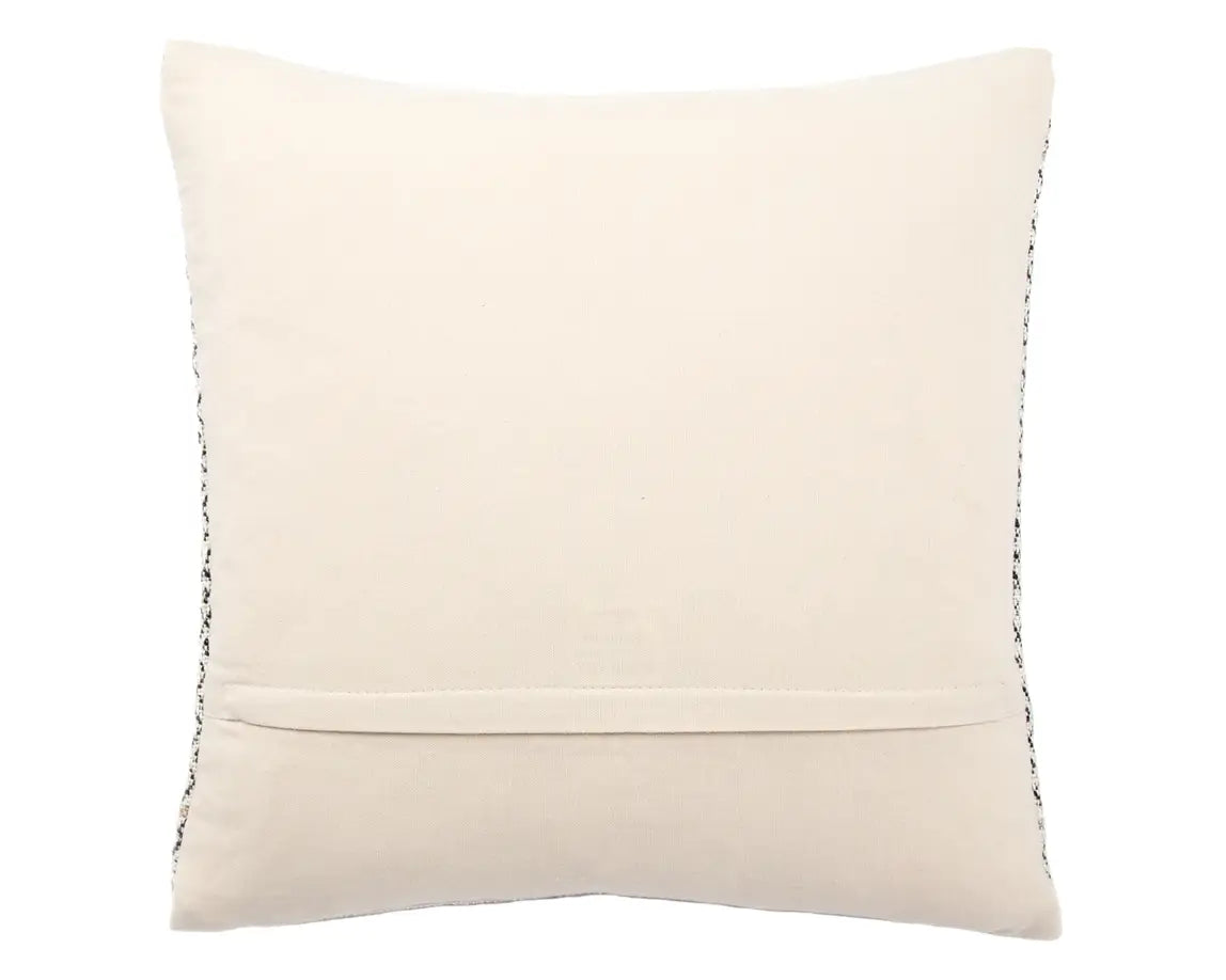 Peykan Black Tan, Ivory Pillow
