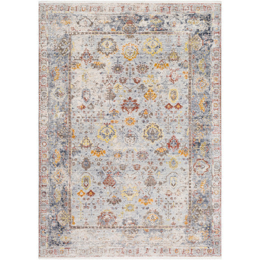 Liverpool Rug - LVP2300 - Gray/Red